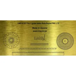 Lmg Ba-72061 1/72 Fan/ Guide Vanes Rolls-royce F402