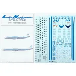 Lima November Decals 144-504 1/144 Sas Old Colour Scheme, Douglas Dc-8-55/62/63