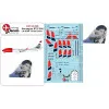 Lima November Decals 144-548 1/144 Norwegian B737-800 Ln-nom Gretha Garbo