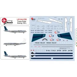 Lima November Decals 144-556 1/144 Trans-polar Boeing 720