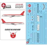 Lima November Decals 144-648 1/144 Greenlandair B757