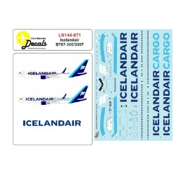 Lima November Decals 144-671 1/144 Icelandair B767-300/300f Tf-isp And Tf-isw