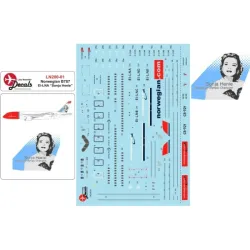 Lima November Decals 200-01 1/200 Norwegian B787 Ei-lna Sonja Henie