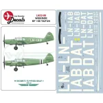 Lima November Decals 32-08 1/32 Wideroe Bf-108 Taifun