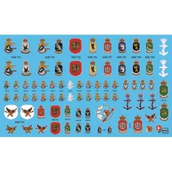 Lima November Decals 72-d27 1/72 Rdaf Squadron Shields