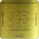 Lmg Ba-72020 1/72 Luftwaffe 250kg Sc250 2 Bomb Fins Thickness 0-1mm