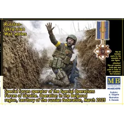 Master Box 24090 1/24 Russian-ukrainian War Series Special Forces Operator Of The Special Operations Forces Of Ukraine Operation In The Belgorod Region Territory Of The Russian Federation March 2025