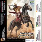 Master Box 32014 1/32 Greco-persian Wars Series Kit 4 Persian Heavy Cavalry Warrior Plastic Model Kit