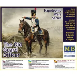 Master Box 32025 1/32 Napoleonic Wars Era The Old Guard Officer Plastic Model Kit