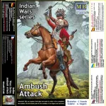 Master Box 35248 1/35 Indian Wars Series Ambush Attack Plastic Model Kit