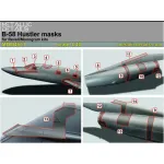 Metallic Details Mdm4831 1/48 B-58 Hustler Painting Masks Revell Monogram