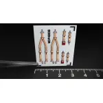 Metallic Details Mdp48036 1/48 P-47 Thunderbolt And P-51 Mustang Set For 2 Seats