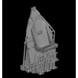 Metallic Details Mdr3276 1/32 Hawker Typhoon Early-type Pilot Seats With 3d Decal Seat Belts 2 Pcs 3d Printed Detail Set