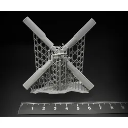 Metallic Details Mdr3530 1/35 Tail Rotor For Mh-60 Uh-60 Black Hawk Hh-60 Pave Hawk 3d Printed Detail Set Helicopter Upgrade Parts For Scale Models