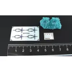 Metallic Details Mdr72118 1/72 Pilot Seats For Uh-60 Sh-60 Mh-60 Late Accessories Kit