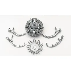 Metallic Details Mdr72122 1/72 Wright R-3350 Engine 3d Printed Version Accessories Kit