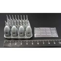 Metallic Details Mdr72123 1/72 Av-68i Airscrew Late Type For 2-18 And An-12 Planes Accessories Kit