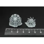 Metallic Details Mdr72125 1/72 Bmw Bramo Fafnir 323 Engine Accessories Kit