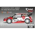 Mf-zone Dc2453 1/24 Citroen Ds3 Wrc Abudhabi Rallye Monte Carlo 2016 7, 8