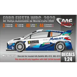 Mf-zone Dc2475 1/24 Ford Fiesta Wrc 2020 88 Rallye Automobile De Montecarlo 2020