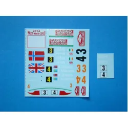 Mf-zone Dc248 1/24 Decals For Heller 80758 Citroen Ds3 Wrc Monte-carlo 14 3 4 Meeke Ostberg