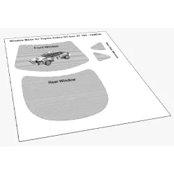 Mf-zone Sz02 1/24 Toyota Celica Gt4 St185 Window Mask For Tamiya