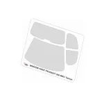 Mf-zone Sz05 1/24 Window Masks For Peugeot 206 Wrc