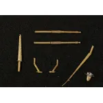 Mini World 72104 1/72 Set Of Parts For Kit Bf109f Bf109g Late Accessories Kit