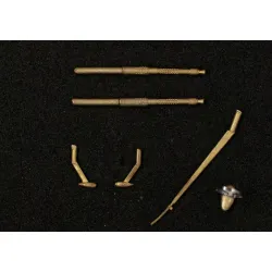 Mini World 72105 1/72 Set Of Parts For Kit Bf109k Accessories Kit