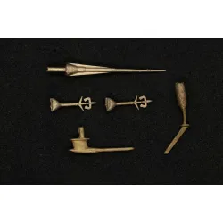 Mini World 7237a 1/72 Pitots Antennas For Mig-29 Fulcrum