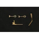 Mini World 7237b 1/72 Pitot Antennas For Mig-29 Fulcrum