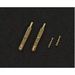Mini World 7296a 1/72 M134 Minigun Early With Flash Suppressor Barrels 2 Pieces