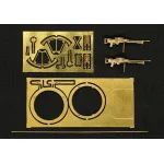 Mini World 7298 1/72 Stripped Lewis Mk I Twin Mg With A Shortened Radiator On The Scarff Ring