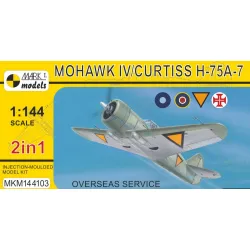 Mark I Mkm144103 1/144 Mohawk Iv/Curtiss H-75a-7 Overseas Service 2in1