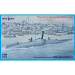Mikro Mir 144-040 1/144 Nordenfelt 2 Steam-powered Submarine Plastic Model Kit