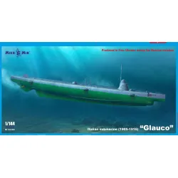 Mikro Mir 144-042 1/144 Glauco 1905-1916 Italian Submarine Plastic Model Kit