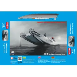 Mikro Mir 72-028 1/72 Grillo Class Torpedo Boat Plastic Model Kit