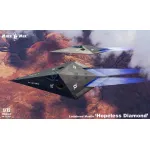 Mikro Mir 72-031 1/72 Lockheed Martin Hopeless Diamond Plastic Model Kit