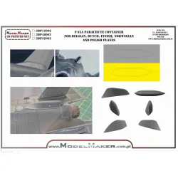 Model Maker 3dp72002 1/72 F-35a Parachute Container Aircraft Accessories
