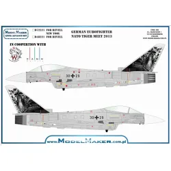 Model Maker D72221 1/72 German Eurofighter Nato Tiger Meet 2013
