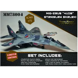 Model Maker Mm73004 1/72 Mig-29ub 4105 Stanislaw Skalski