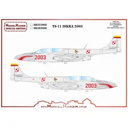Model Maker Sd322008 1/32 Ts-11 Iskra 2003 Decal For Aircraft