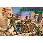 Mars Figures 32054 1/32 Italian Paratroopers Ww2 16 Figures / 8 Poses