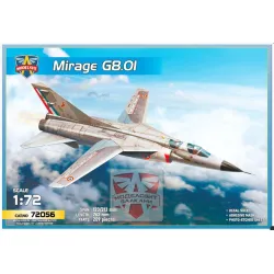 Model Svit 72056 1/72 Mirage G8/01 Experimental Fighter Plastic Model Kit