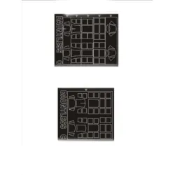 Montex Sm48061 1/48 Painting Mask For Sbd-3 Dauntless Out/In For Accurate Miniatures Kits