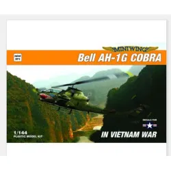 Miniwing 371 1/144 Bell Ah-1g Cobra In Vietnam War Plastic Model Kit