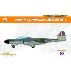 Miniwing 383 1/144 Amstrong Withworth Meteor Nf 12 / Raf Plastic Model Kit