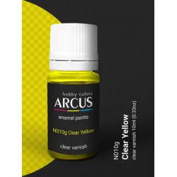 Arcus N010 Nitro Paints Clear Yellow Clear Varnish 10ml.