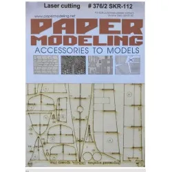 Orel 376/2 1/200 Skr 112 Laser Cutting Model Kit