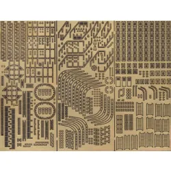 Orel385/1 1/200 Photo-etching For Paper Model Bouvet